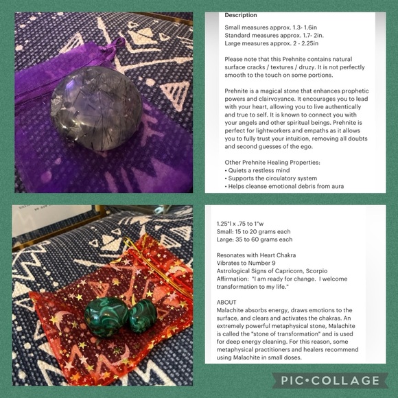 FULL SET OF VARIOUS CRYSTALS FROM YOGA STUDIO / WELLNESS SHOP *Over $600 value* - Picture 10 of 14